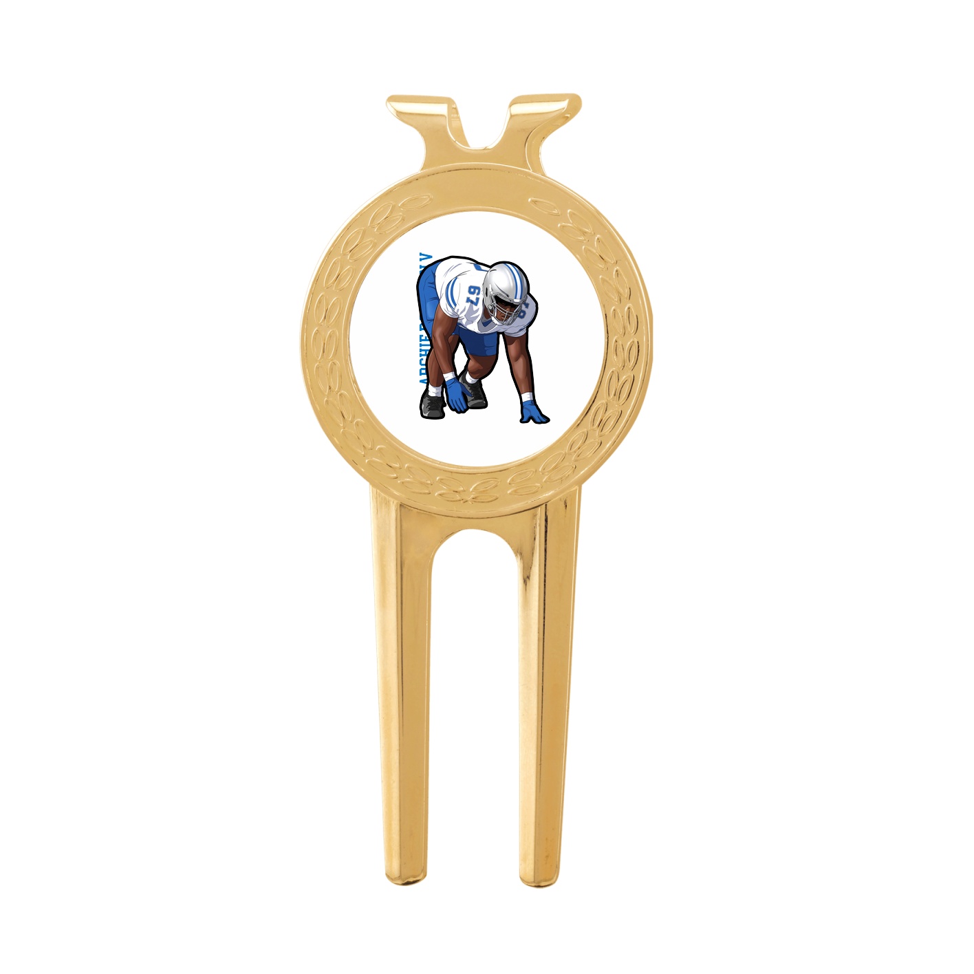 Divot Tool with Ball Marker — Name Vertical in Classic