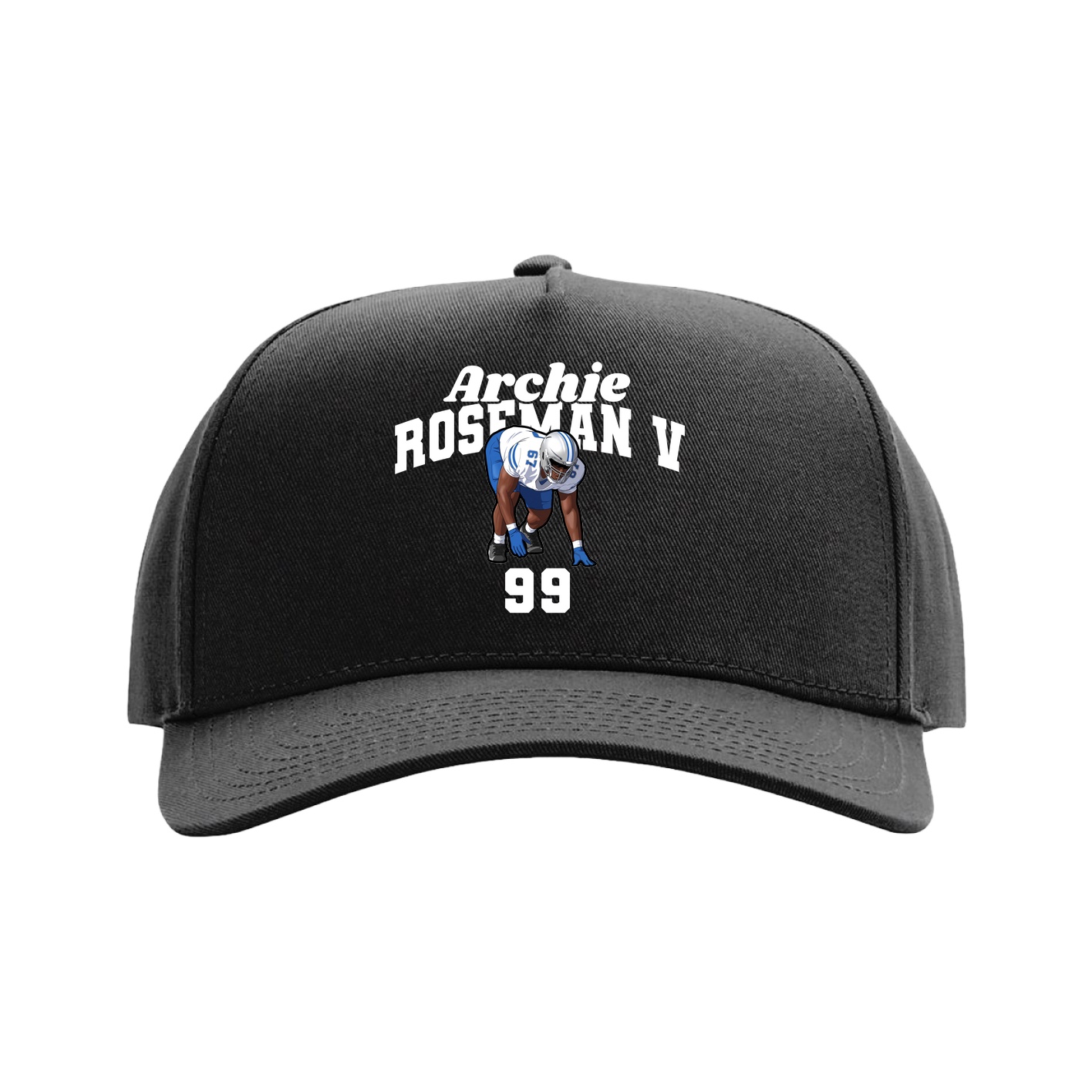 Full Fabric Five-Panel Champ Cap