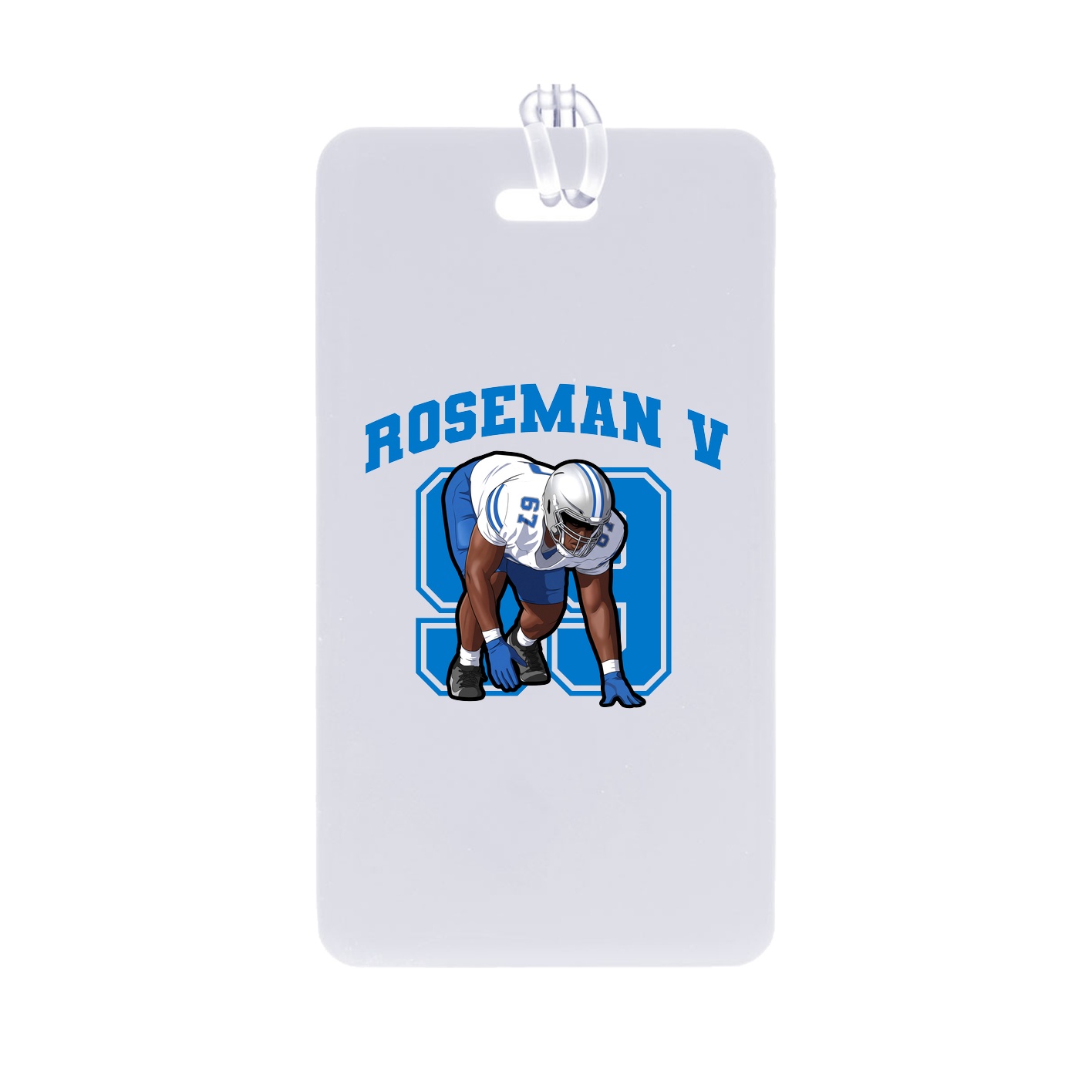 Bag Tag — Number in Classic