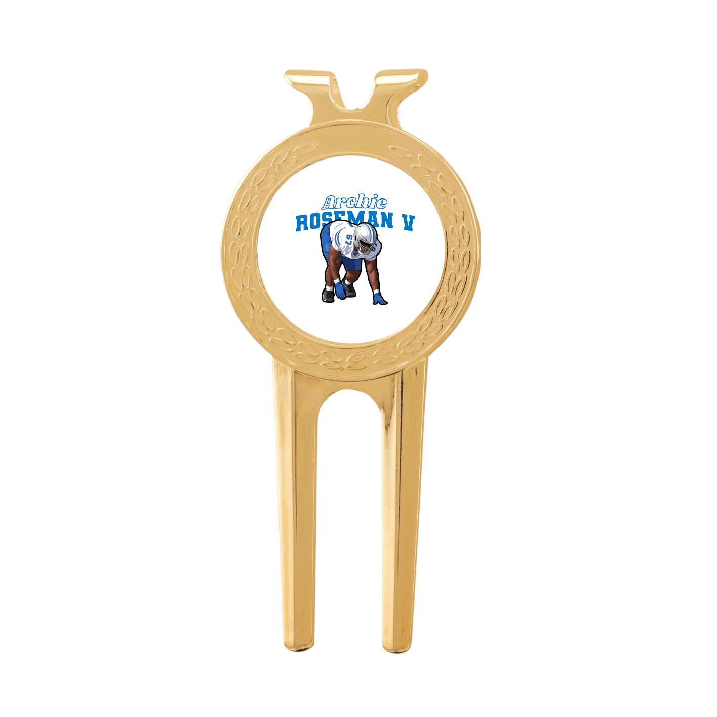 Divot Tool with Ball Marker — Name Arch in Classic