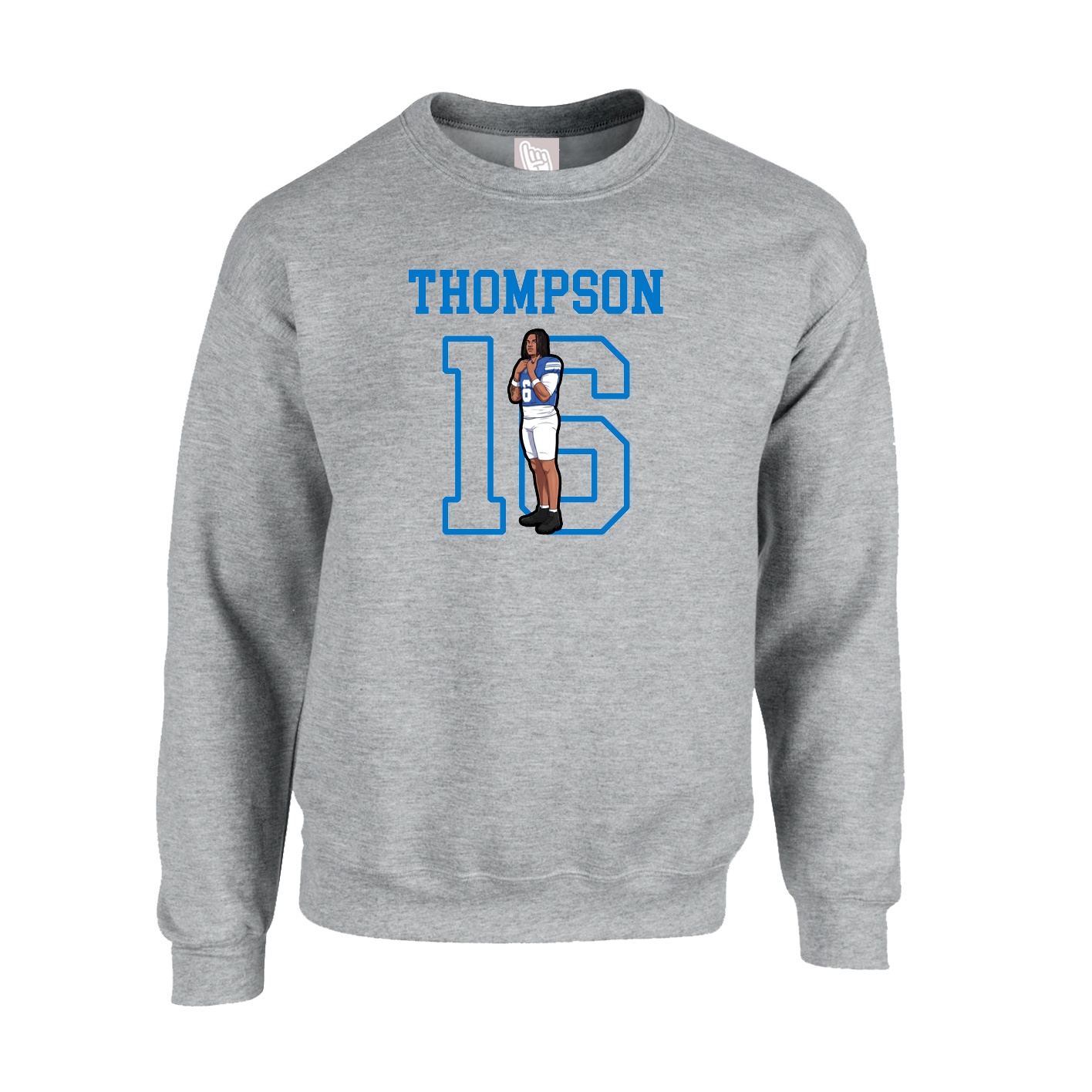 Fleece Crew — Shirsey in Grey