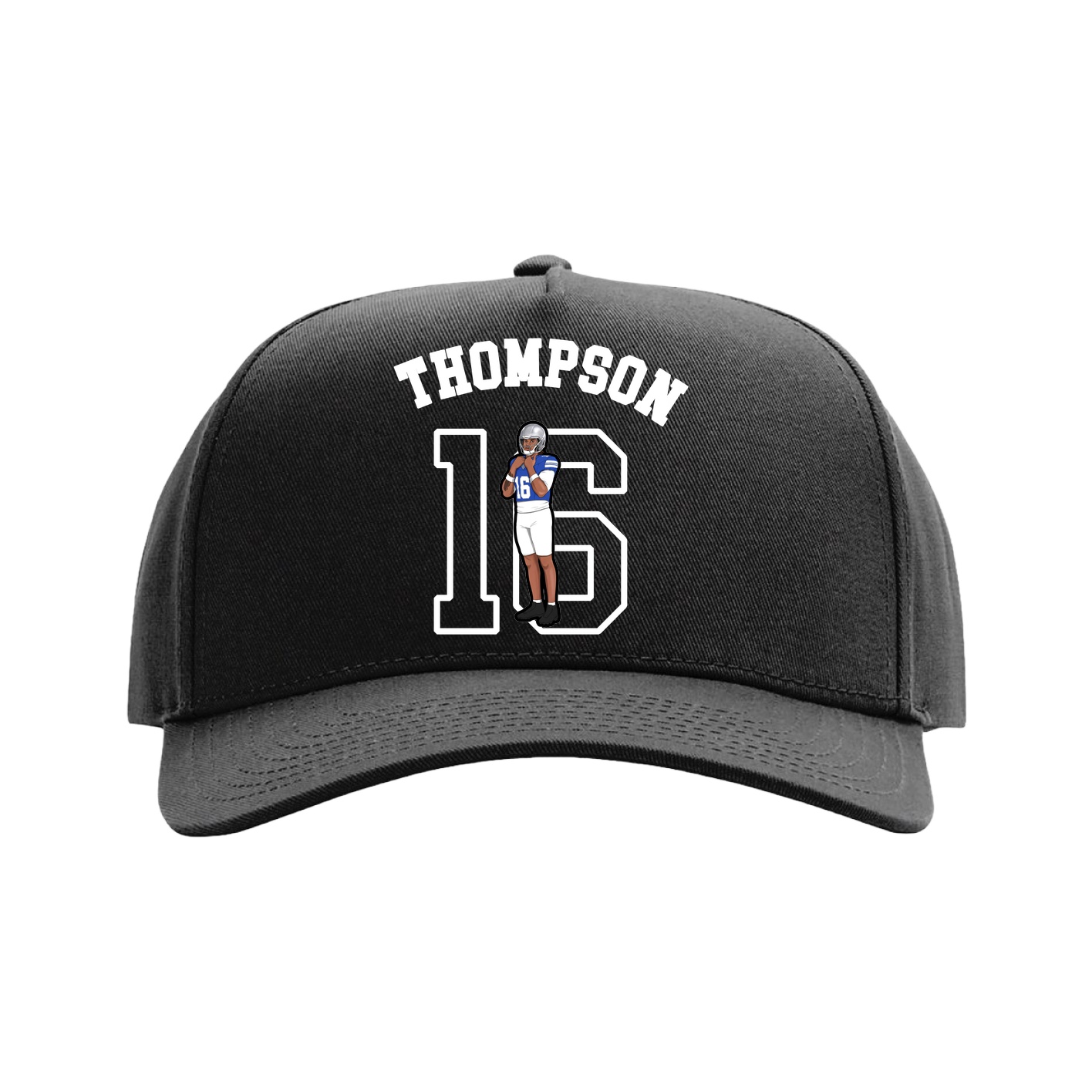Full Fabric Five-Panel Champ Cap