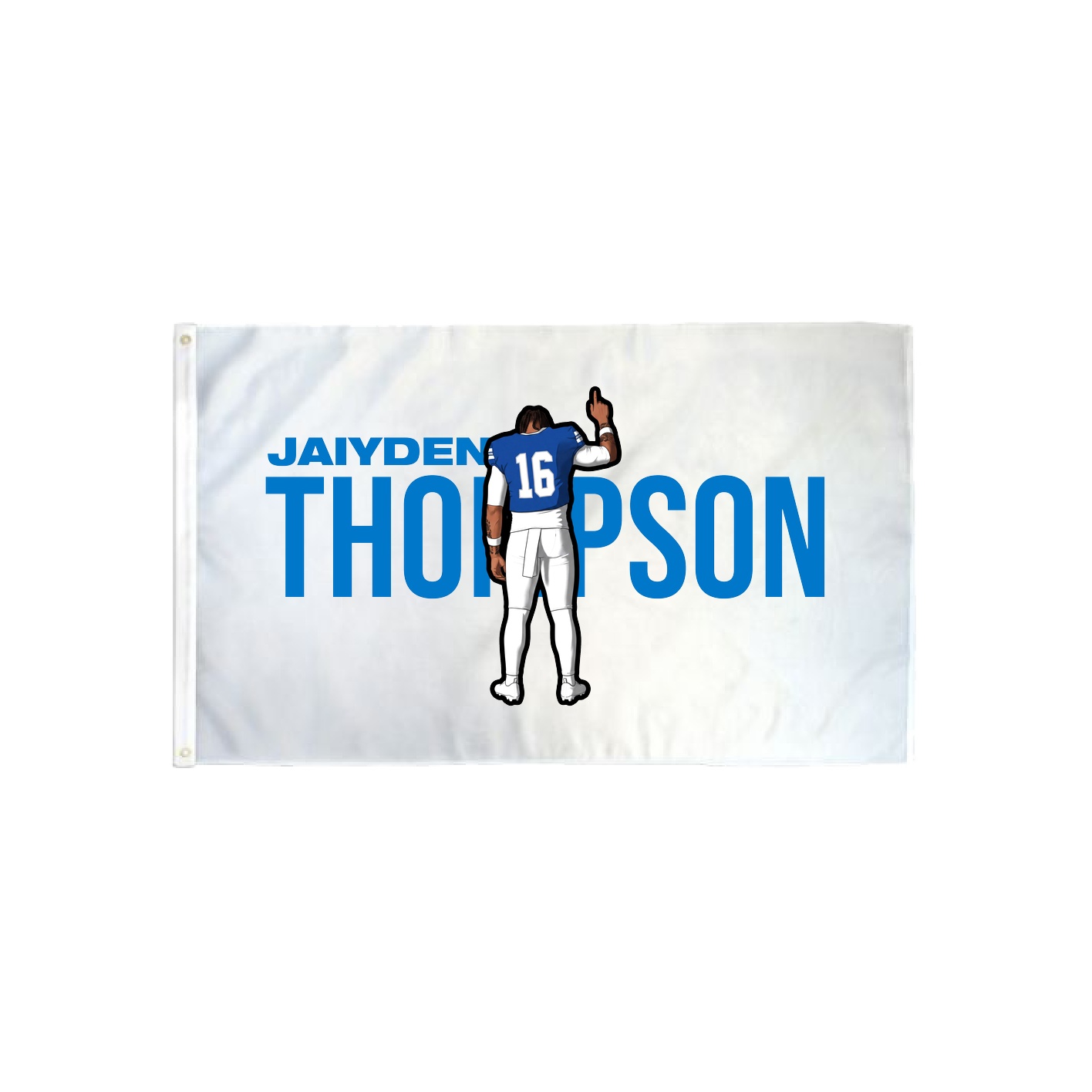 3x5 Flag — Player Name in Classic