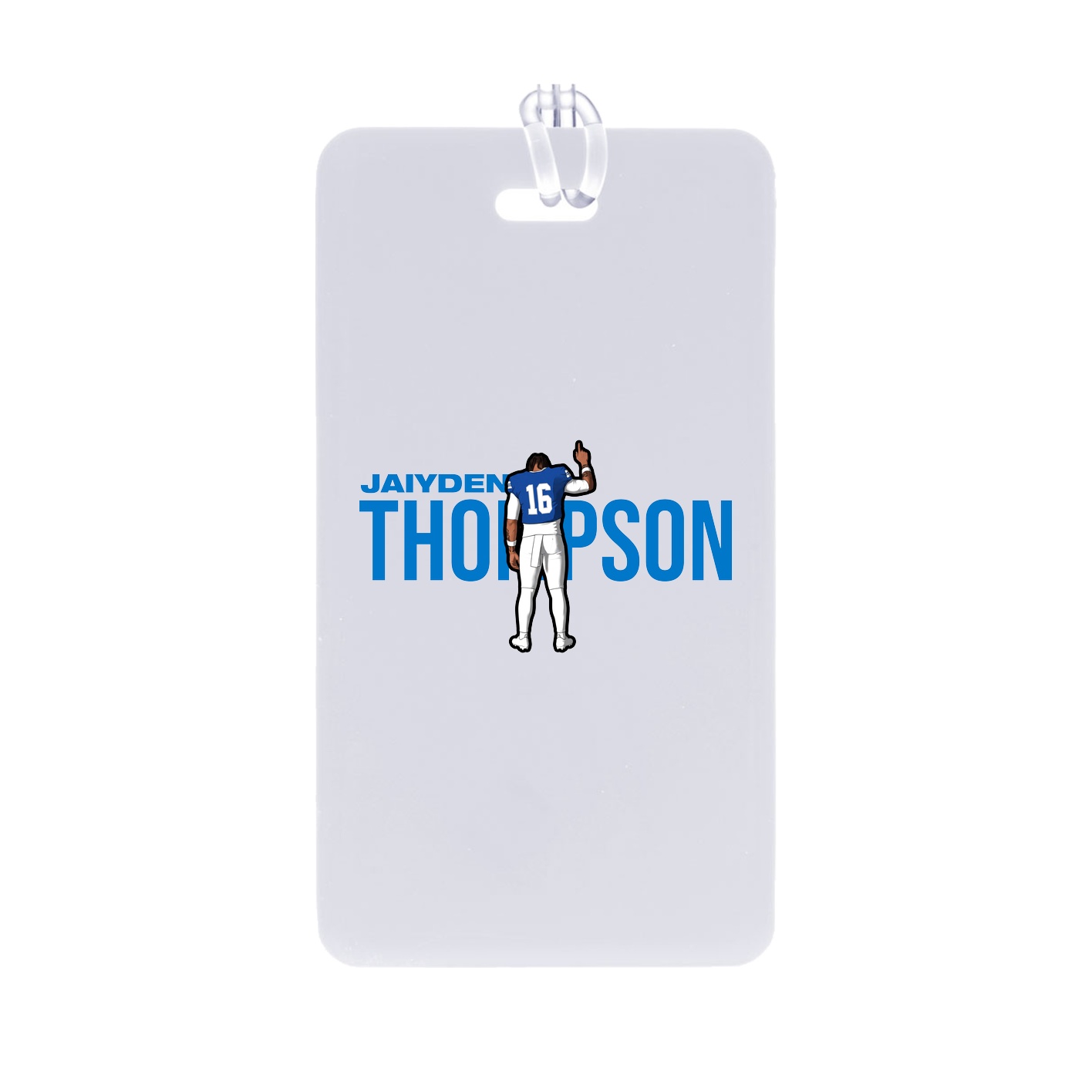 Bag Tag — Player Name in Classic