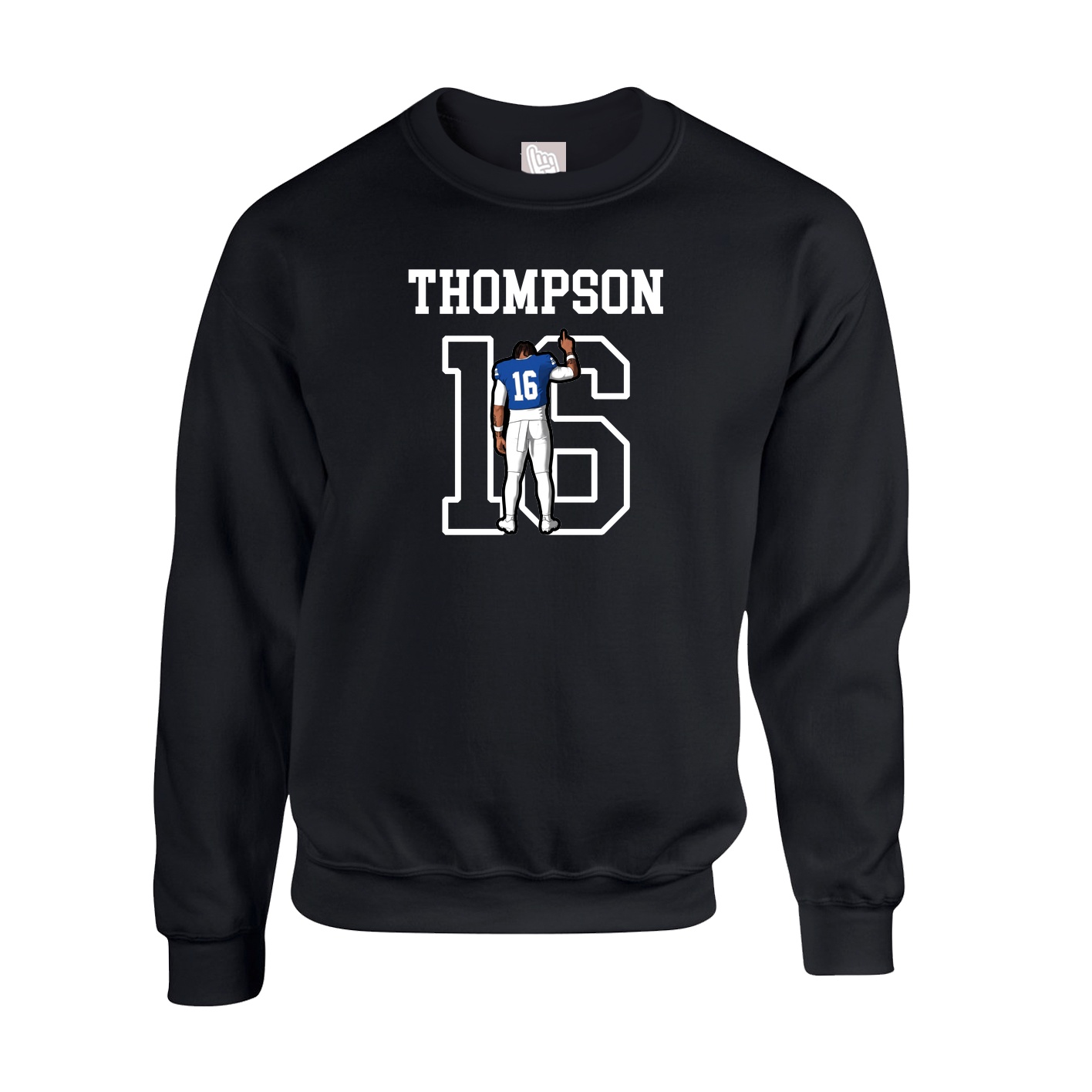 Fleece Crew — Shirsey in Black