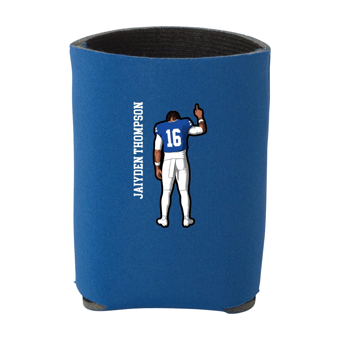 Can Holder — Name Vertical in Royal