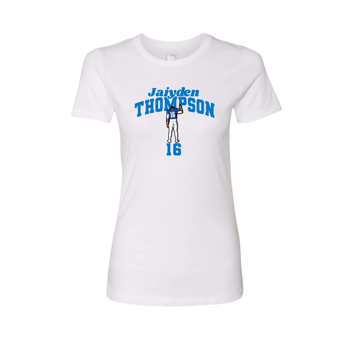 Womens Tee — Signature Arch in White