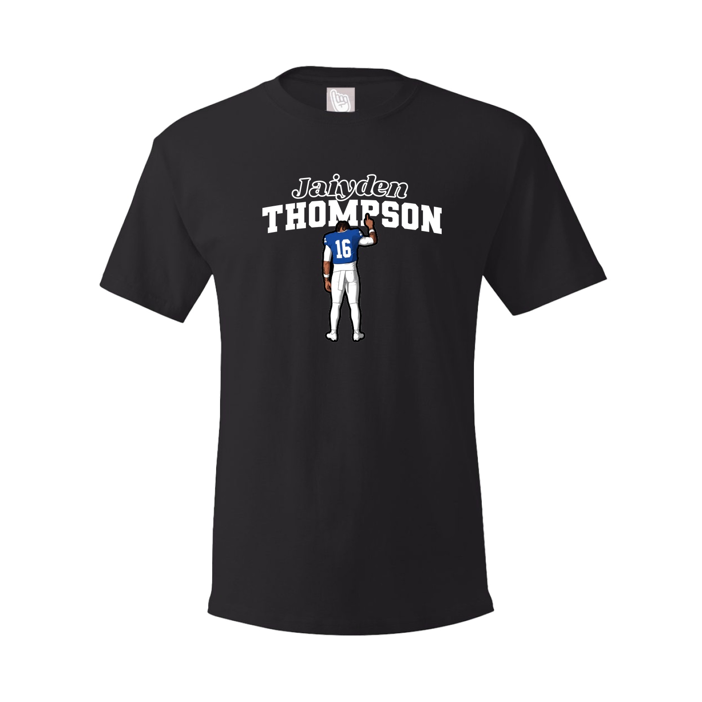 Youth Tee — Name Arch in Black