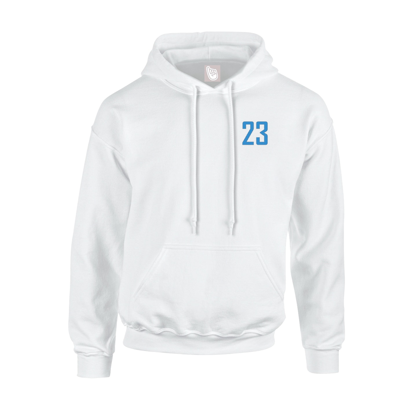Youth Hoodie — Front Shirsy in White
