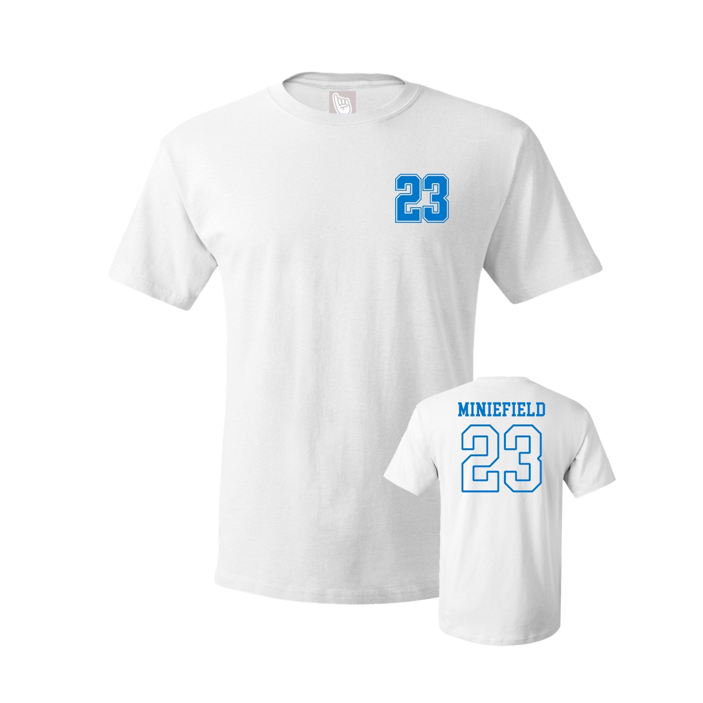 Tee — Chest Back in White