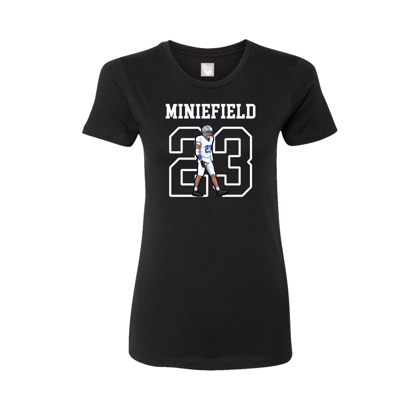 Fitted Women's Tee — Shirsey in Black