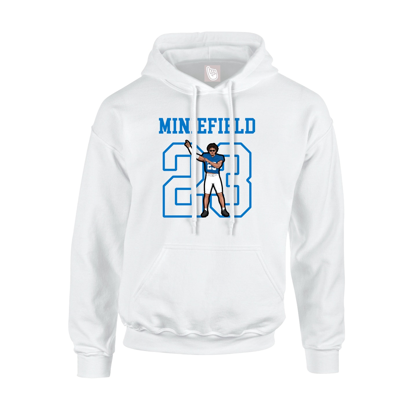 Hoodie — Shirsey in White