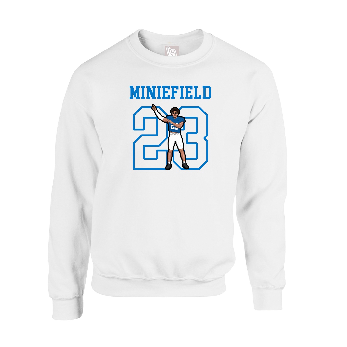 Fleece Crew — Shirsey in White