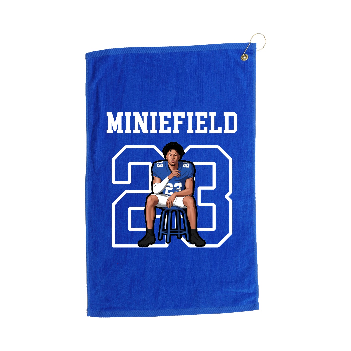 Golf Towel — Shirsey in Royal