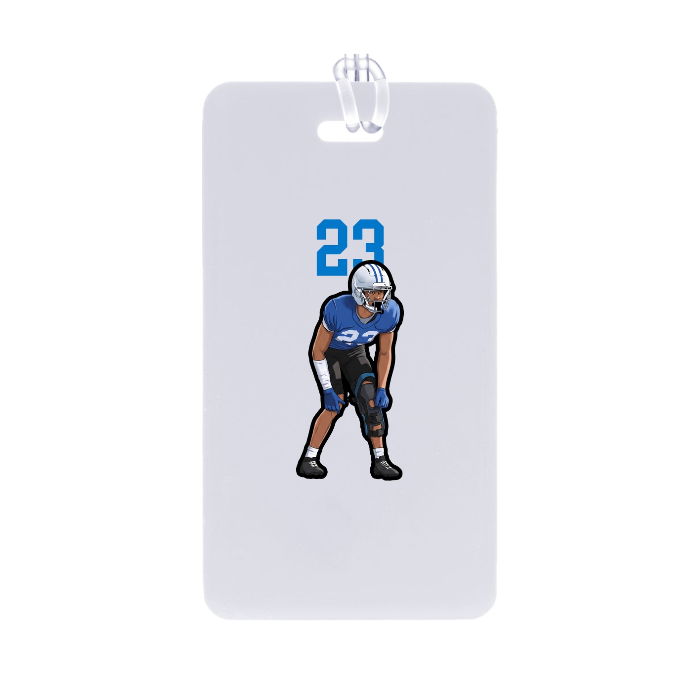 Bag Tag — Number Top in Classic