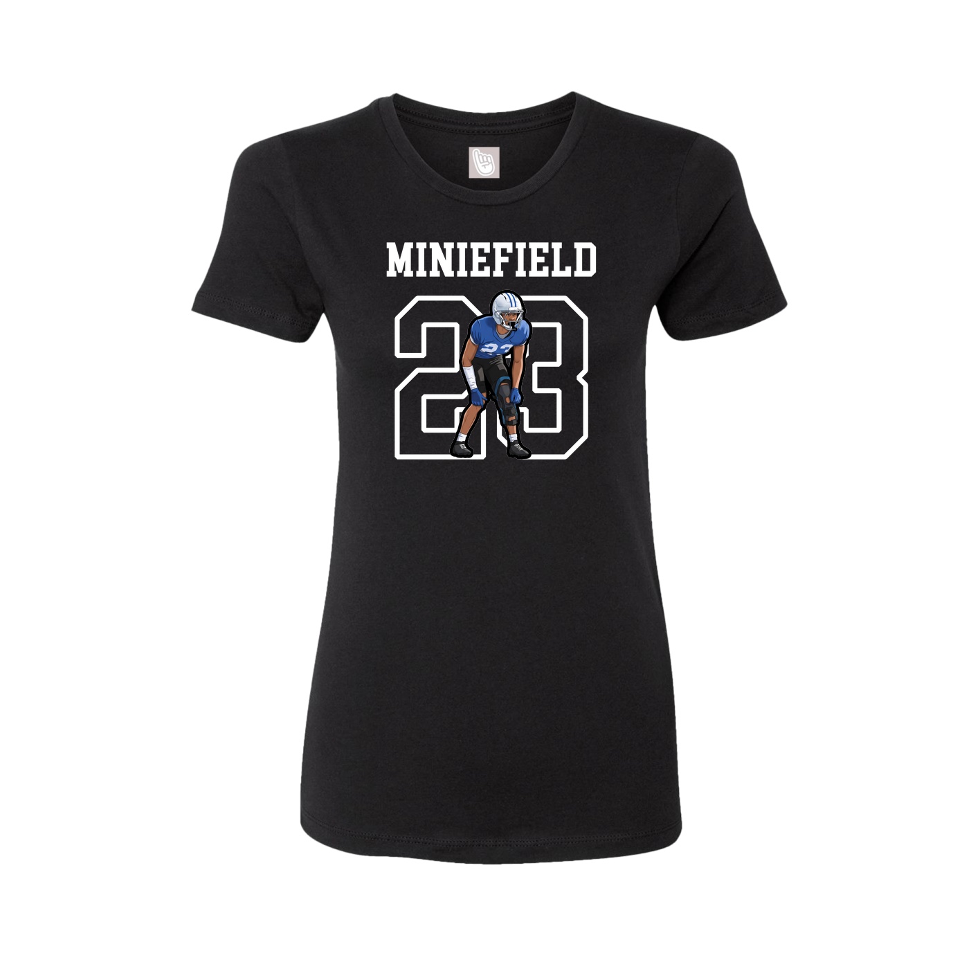 Fitted Women's Tee — Shirsey in Black