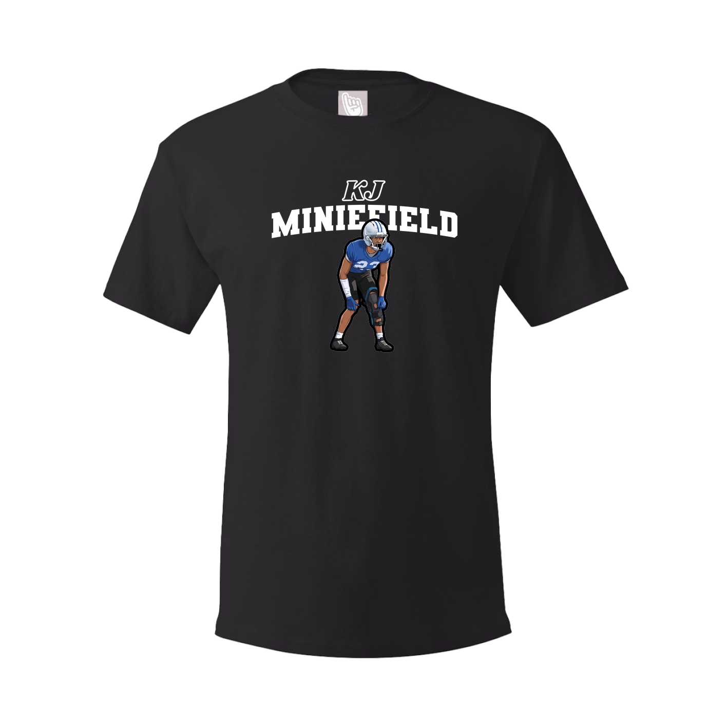Youth Tee — Name Arch in Black