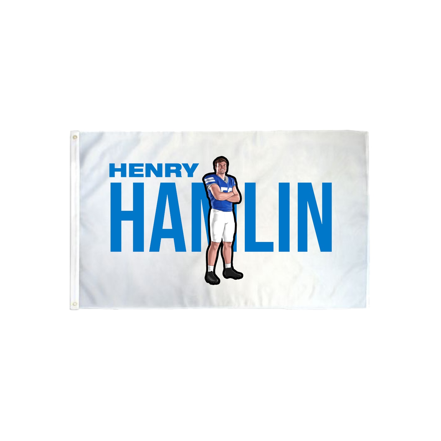 3x5 Flag — Player Name in Classic