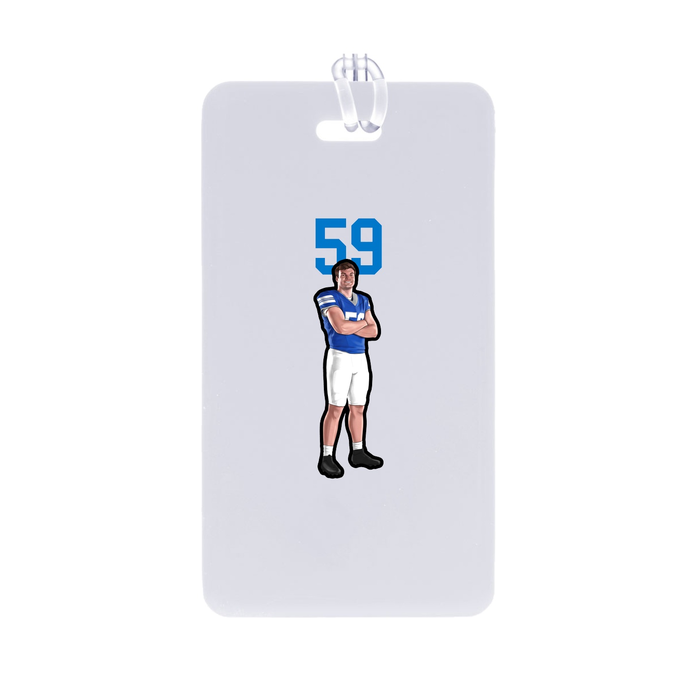 Bag Tag — Number Top in Classic