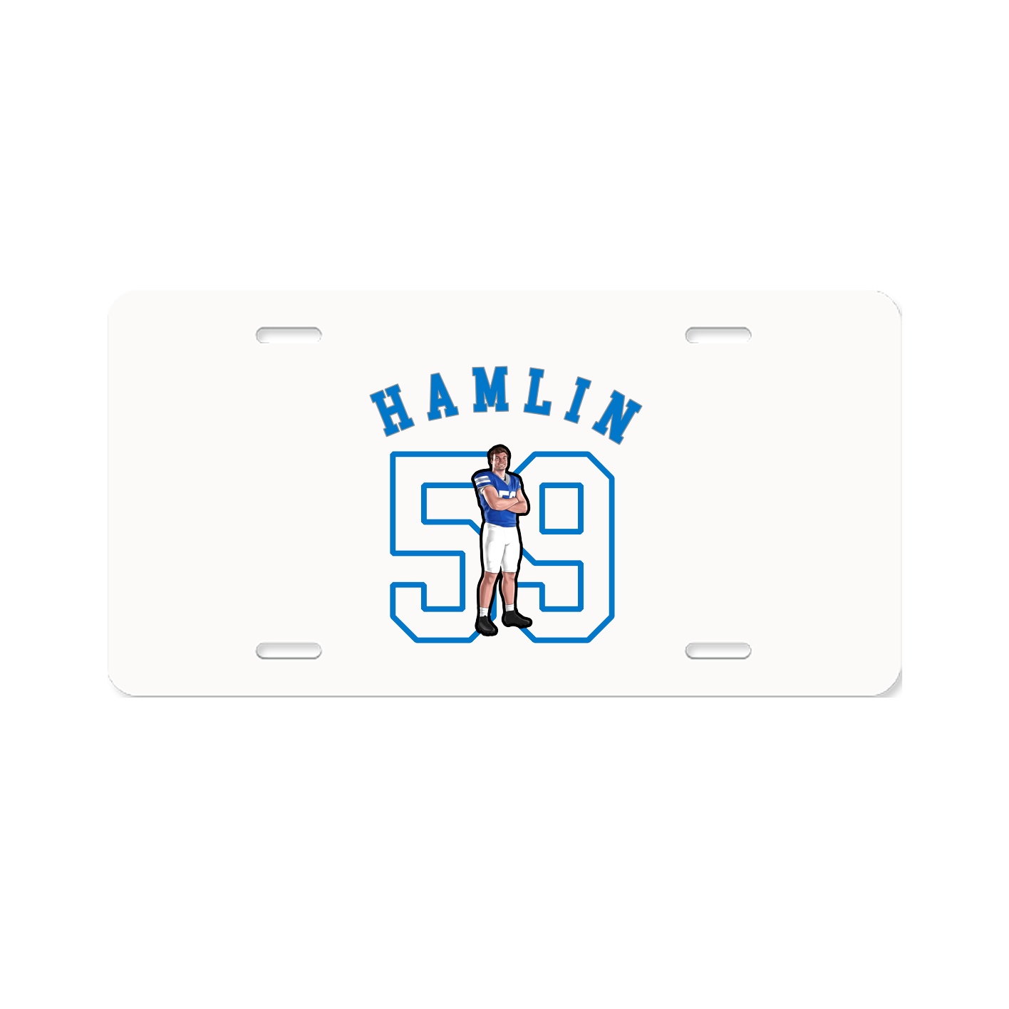 License Plate — Shirsey Arch in Classic