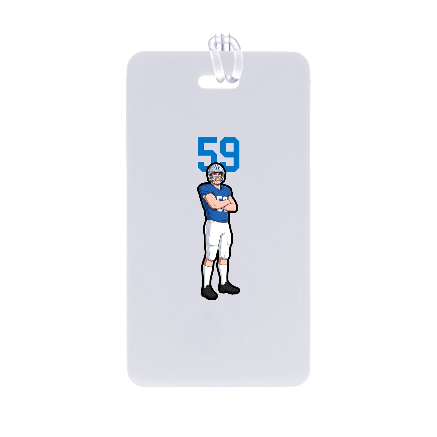 Bag Tag — Number Top in Classic