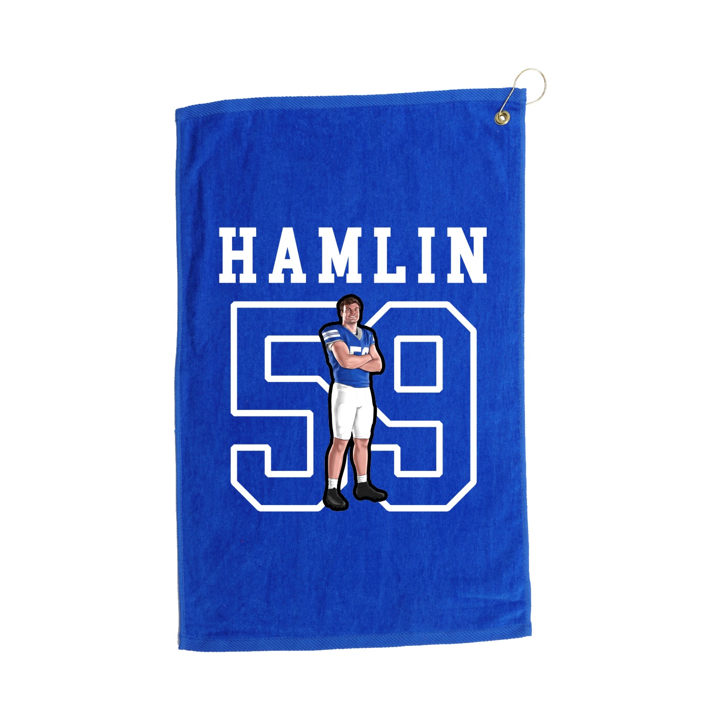 Golf Towel — Shirsey in Royal