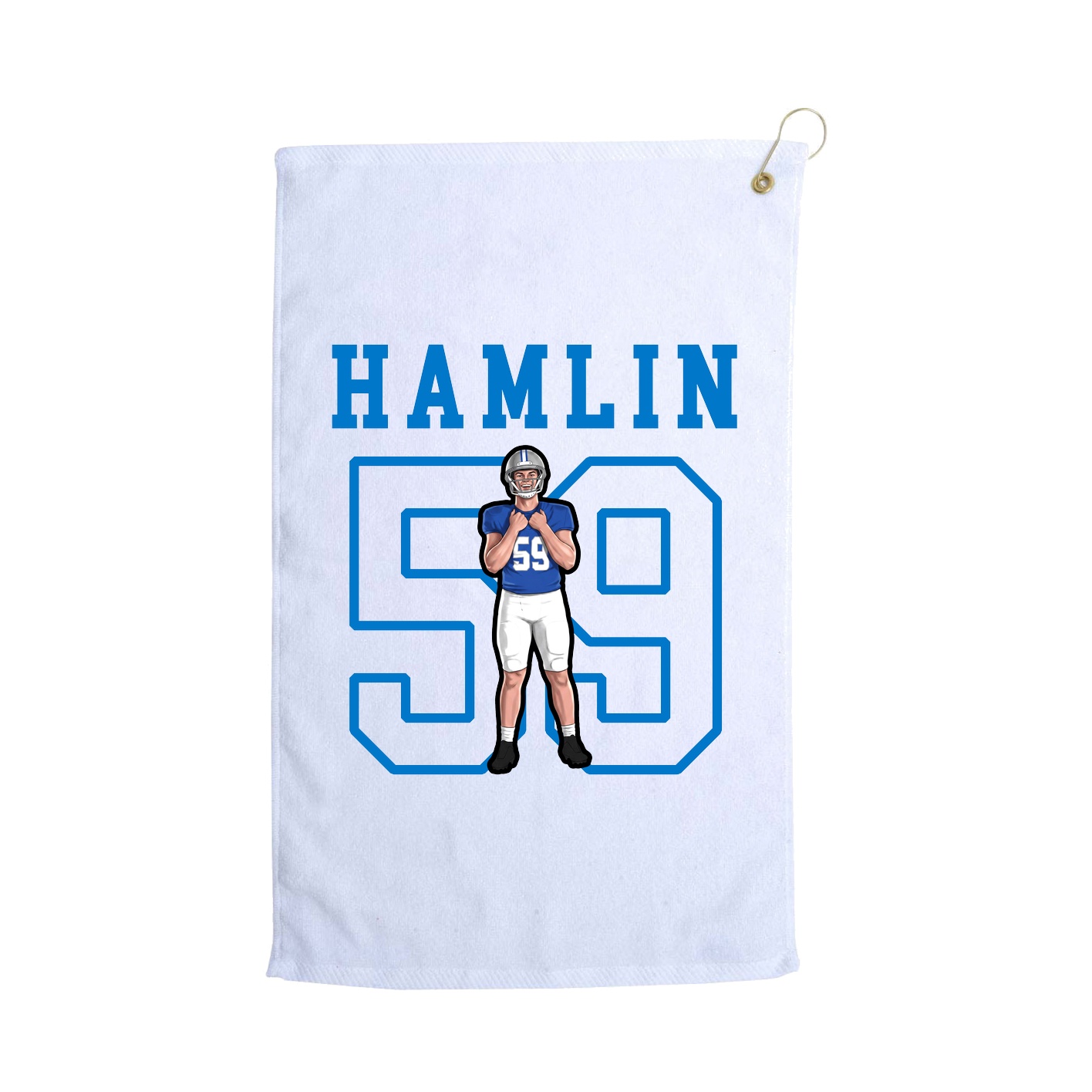 Golf Towel — Shirsey in White