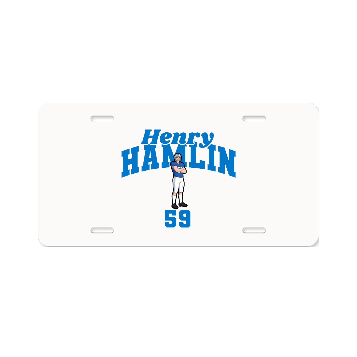 License Plate — Signature Arch in Classic