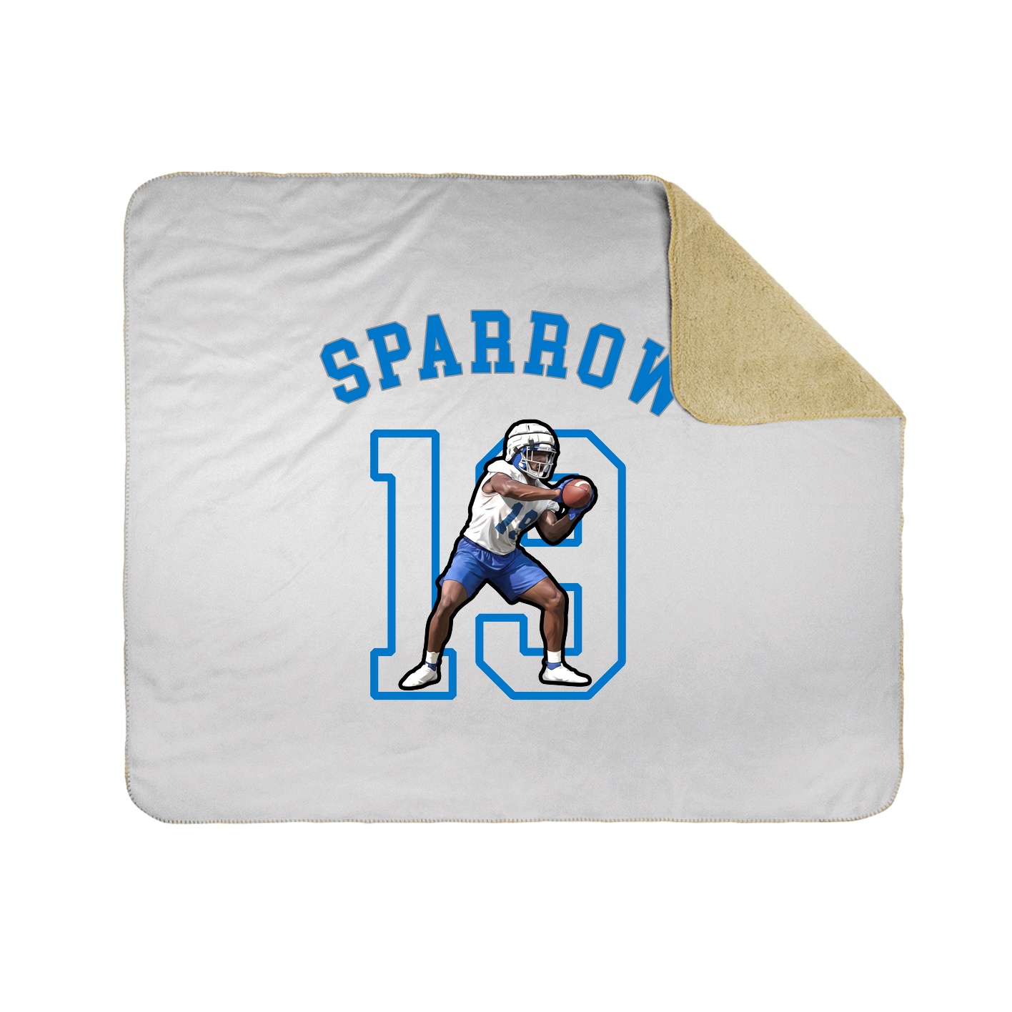 Throw Blanket — Shirsey Arch in White