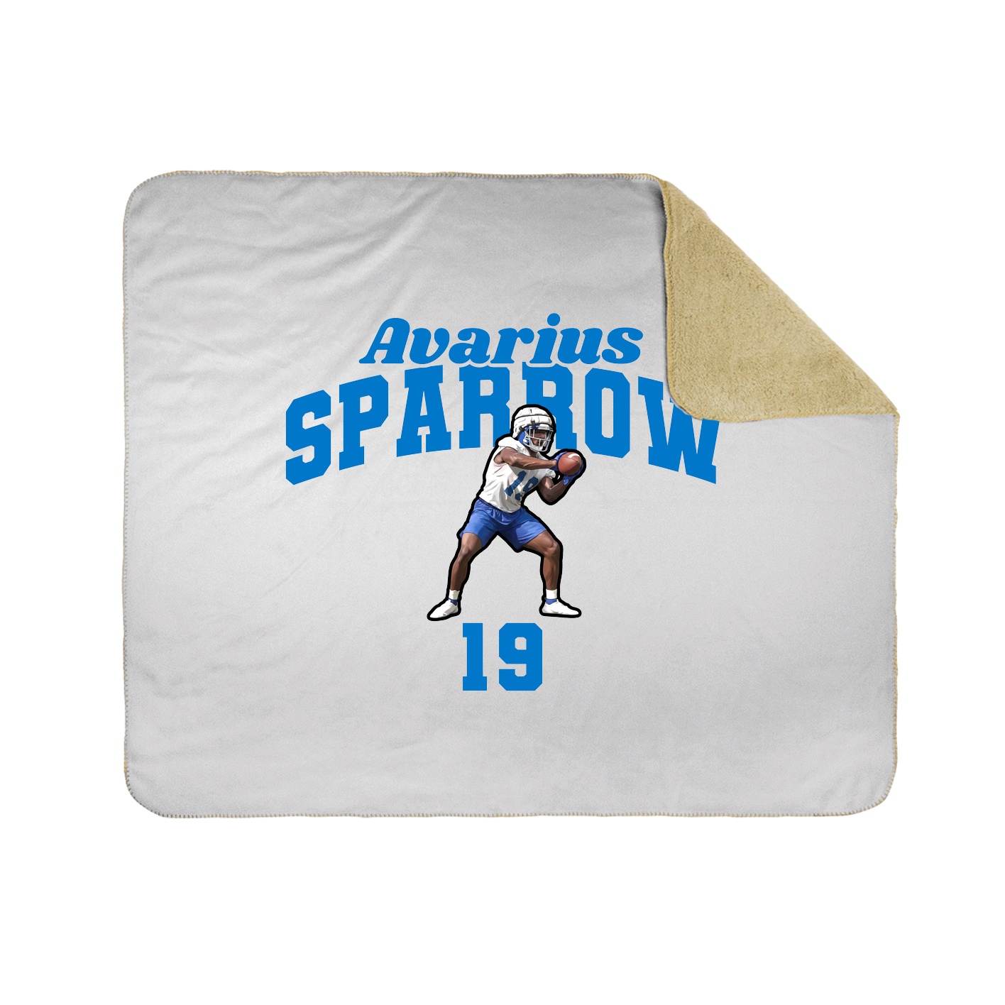 Throw Blanket — Signature Arch in White