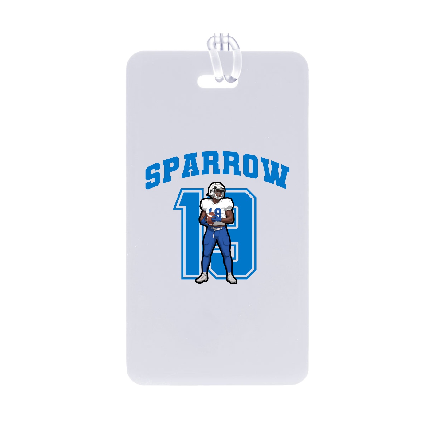 Bag Tag — Number in Classic