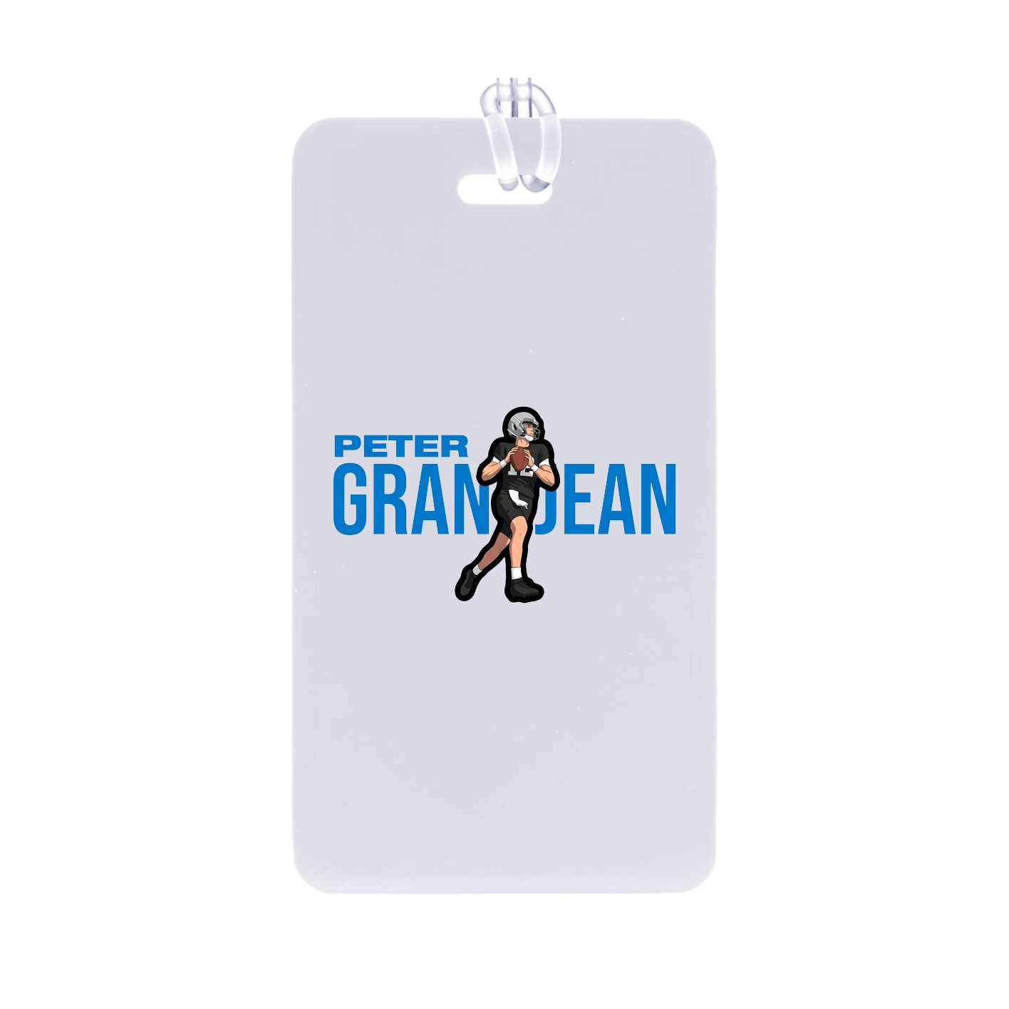Bag Tag — Player Name in Classic