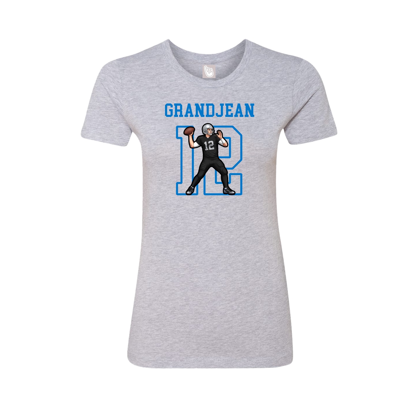 Fitted Women's Tee — Shirsey in Grey