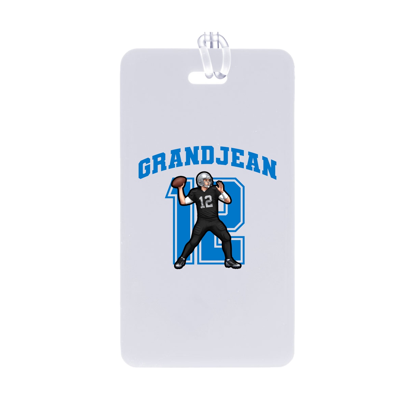 Bag Tag — Number in Classic