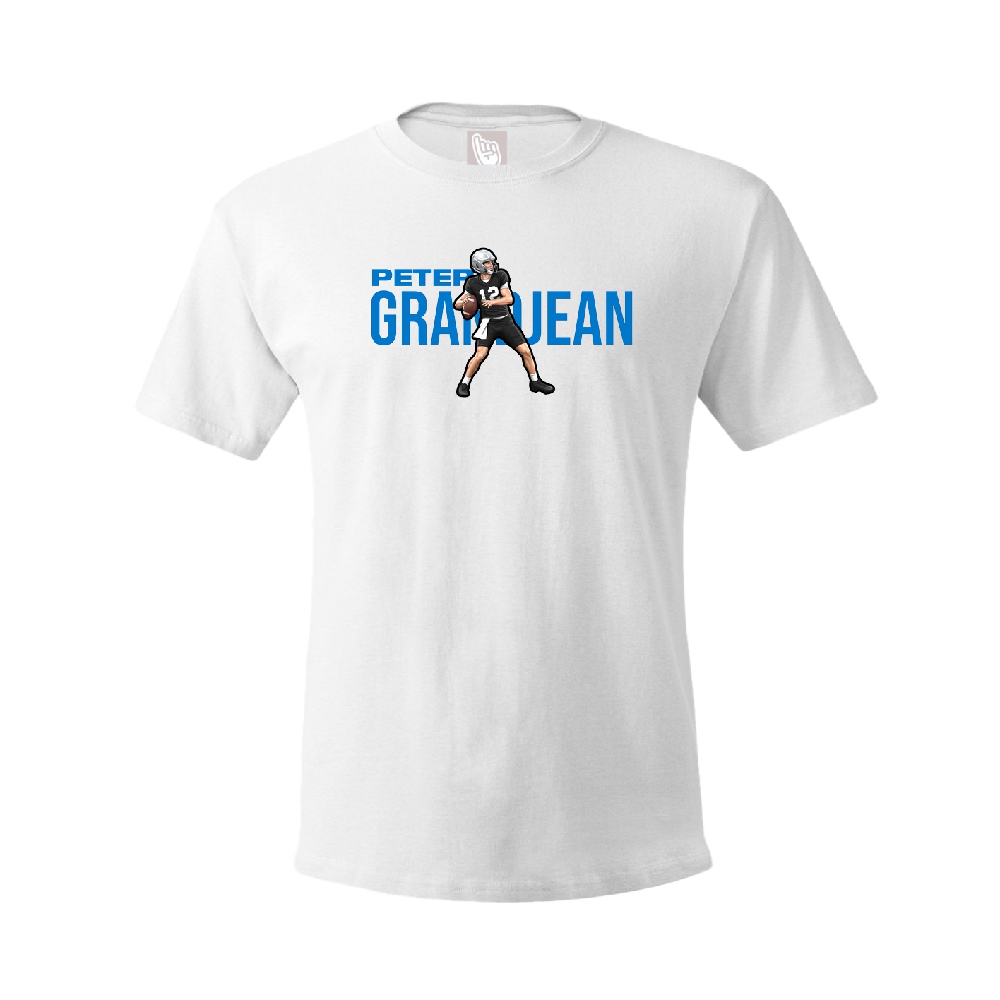 Youth Tee — Player Name in White