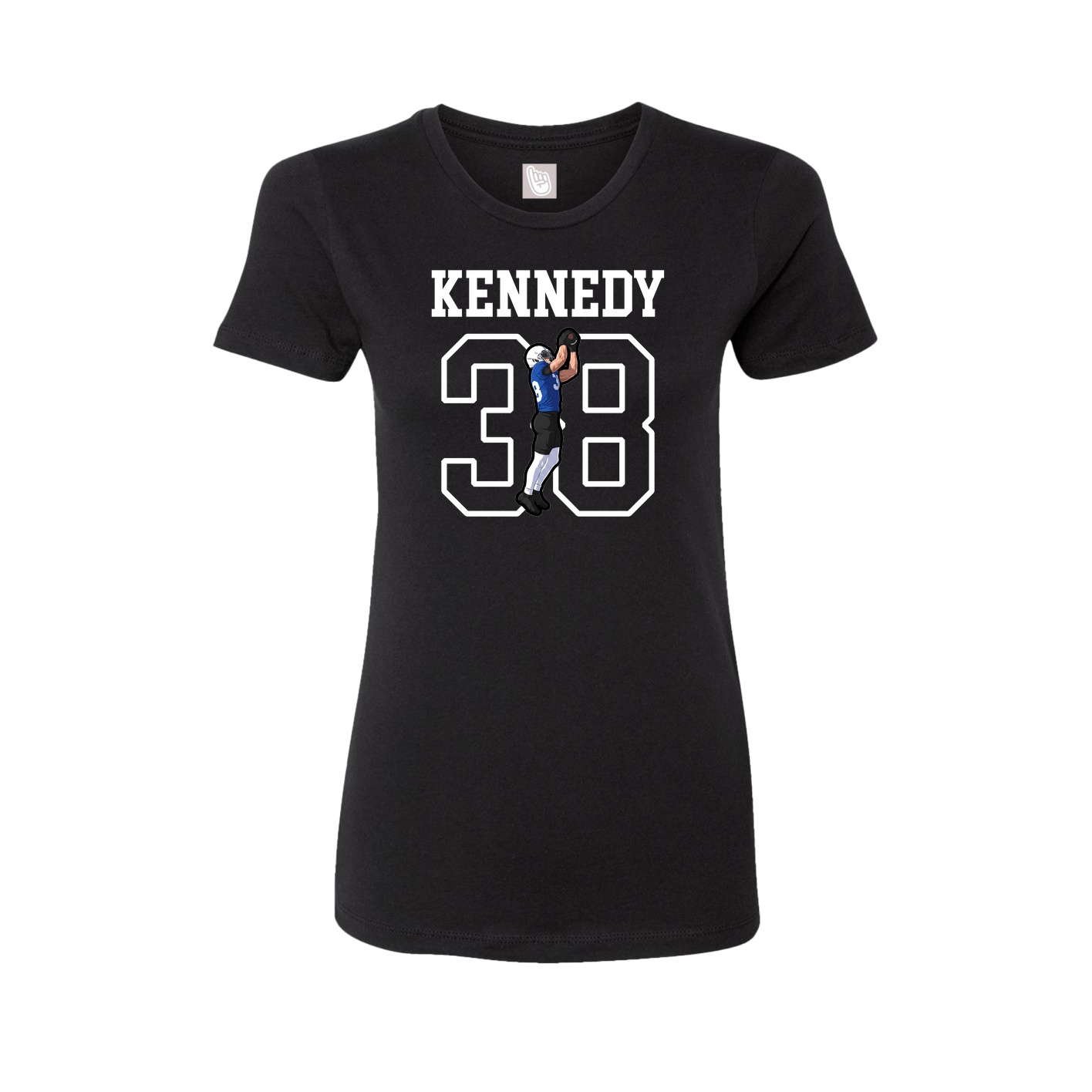 Fitted Women's Tee — Shirsey in Black