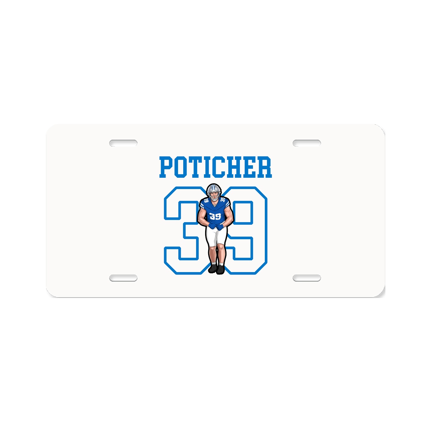 License Plate — Shirsey in Classic