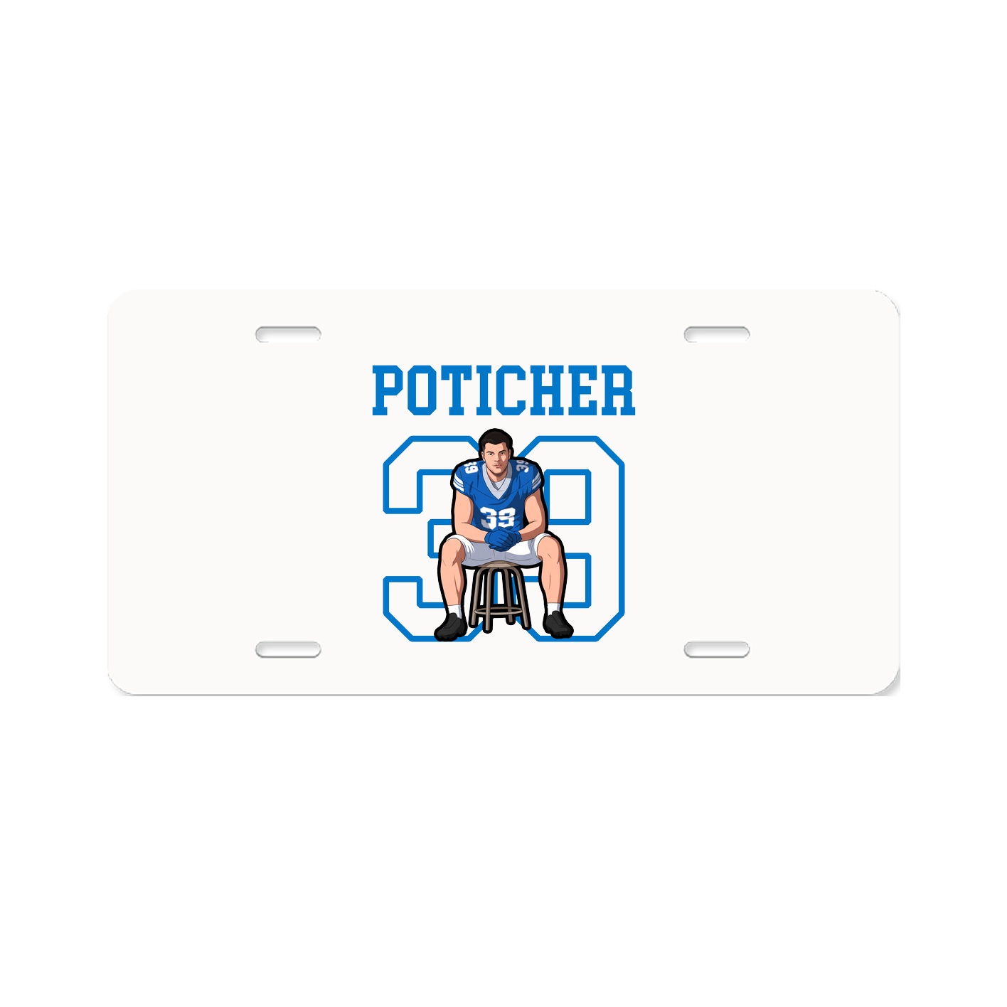 License Plate — Shirsey in Classic