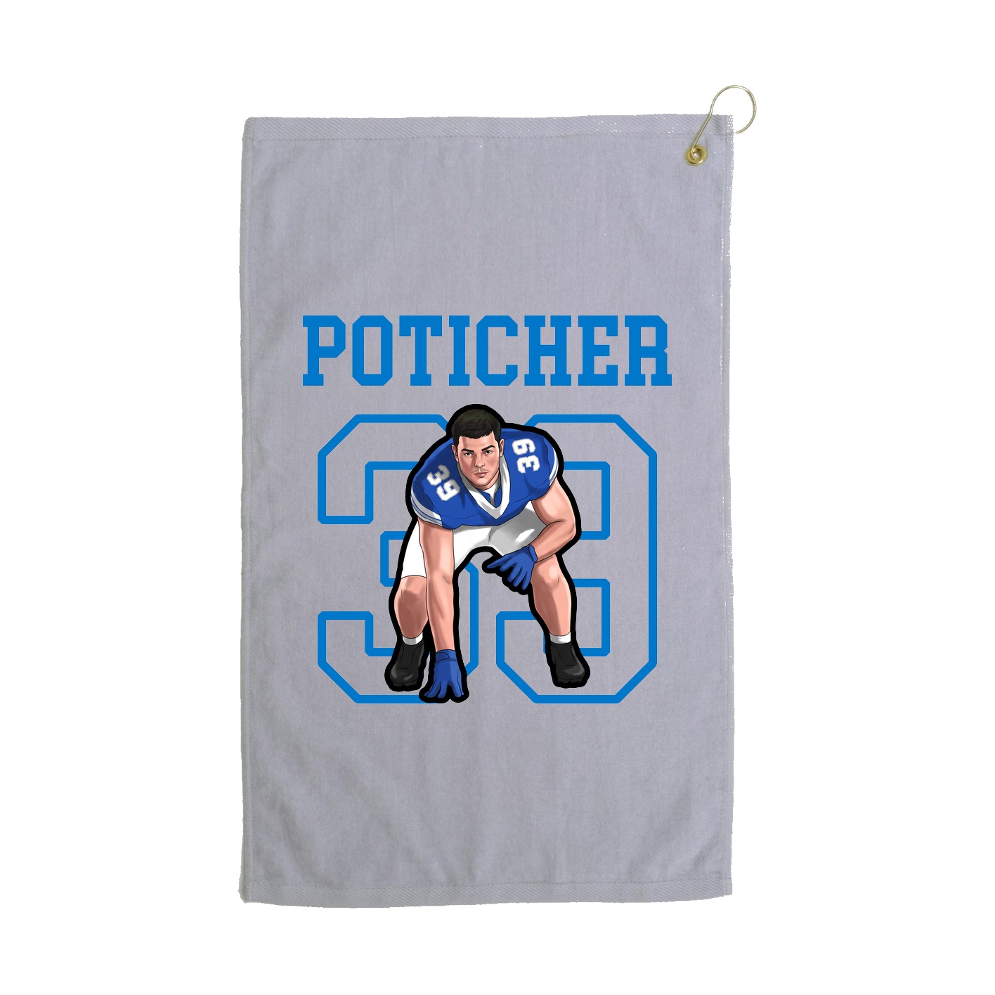 Golf Towel — Shirsey in Grey