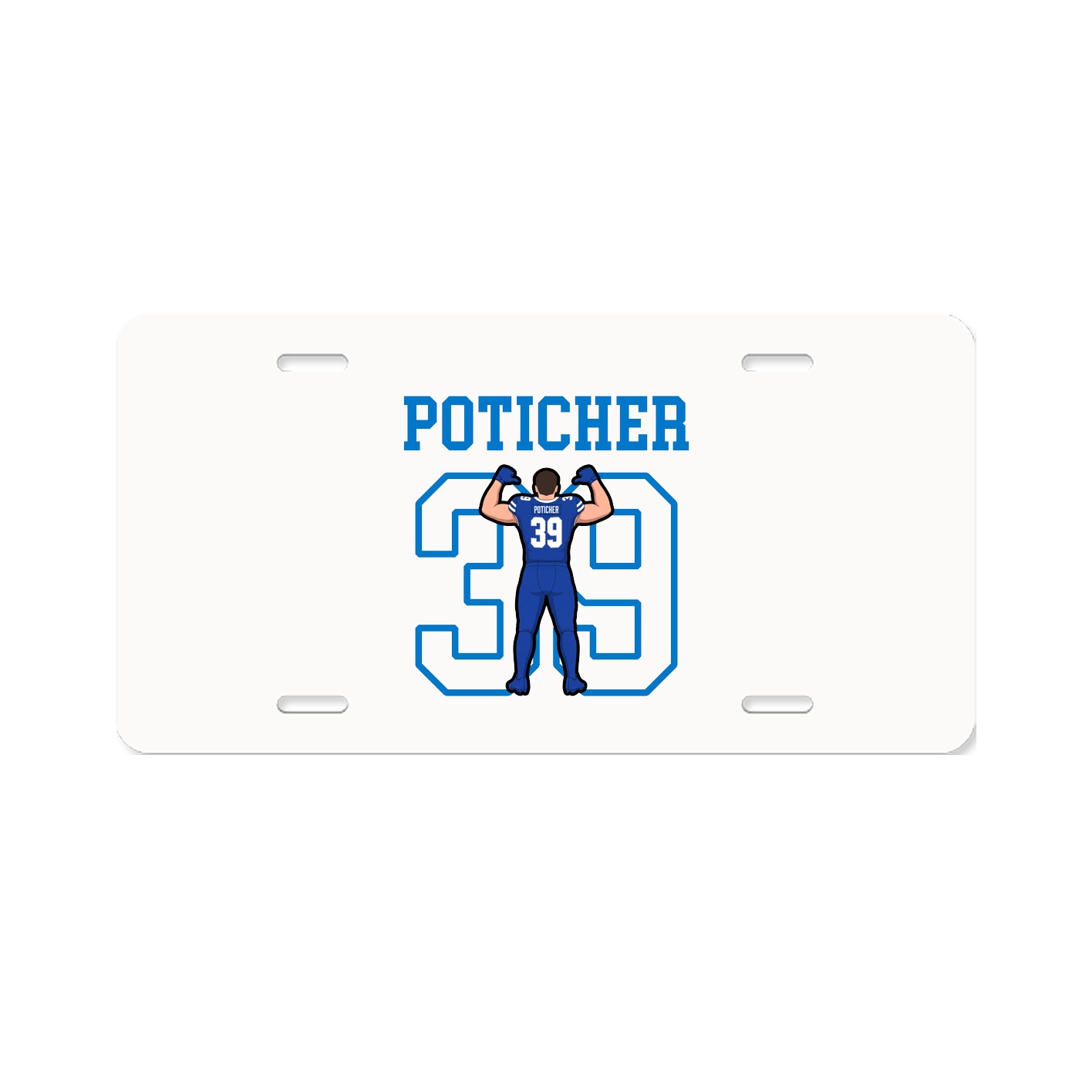 License Plate — Shirsey in Classic