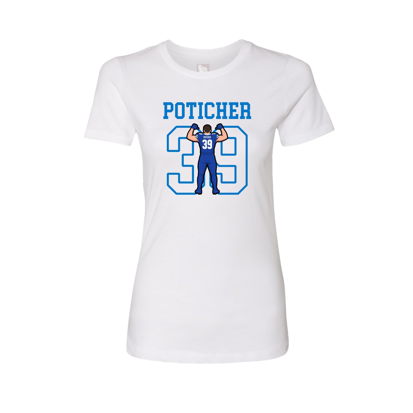 Fitted Women's Tee — Shirsey in White