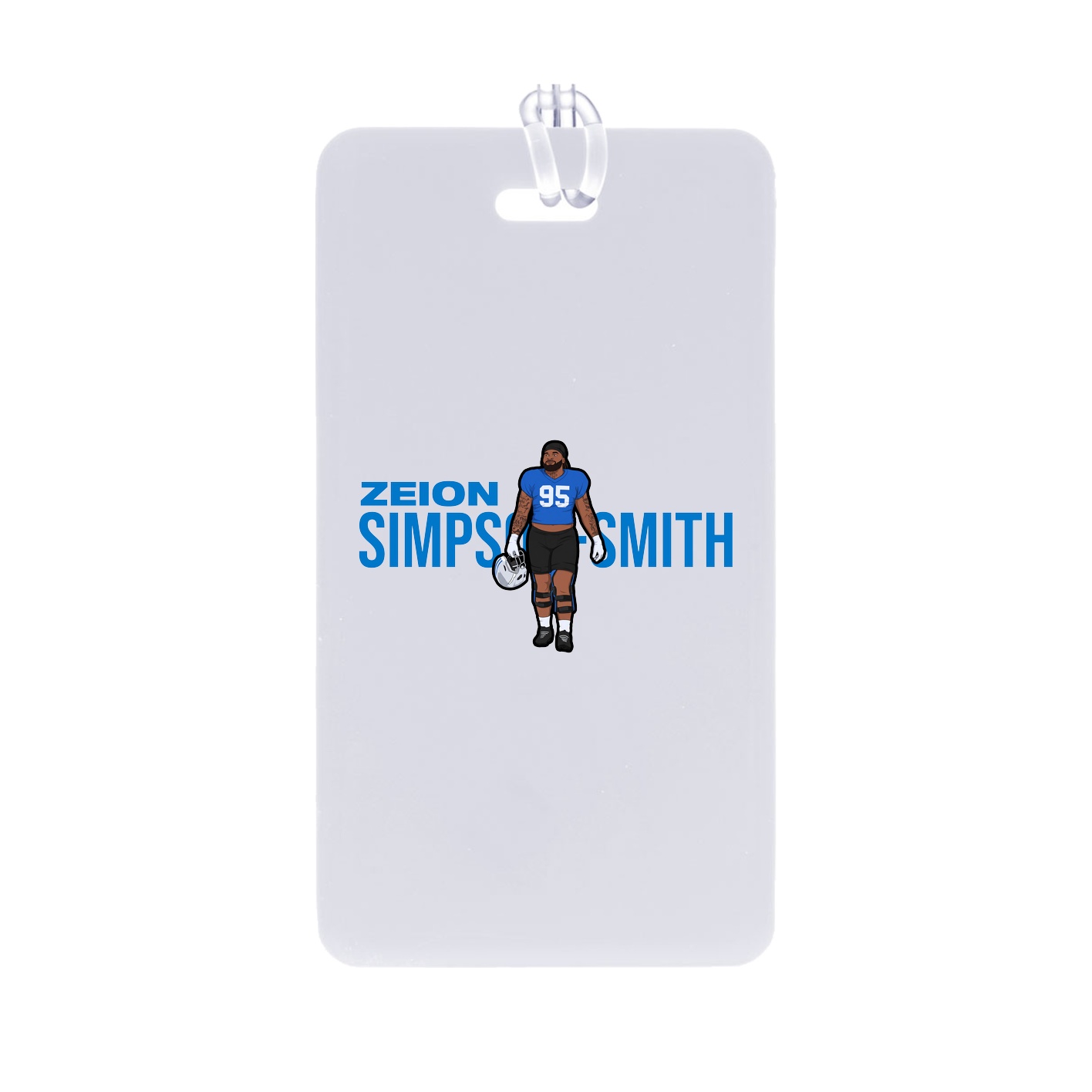 Bag Tag — Player Name in Classic