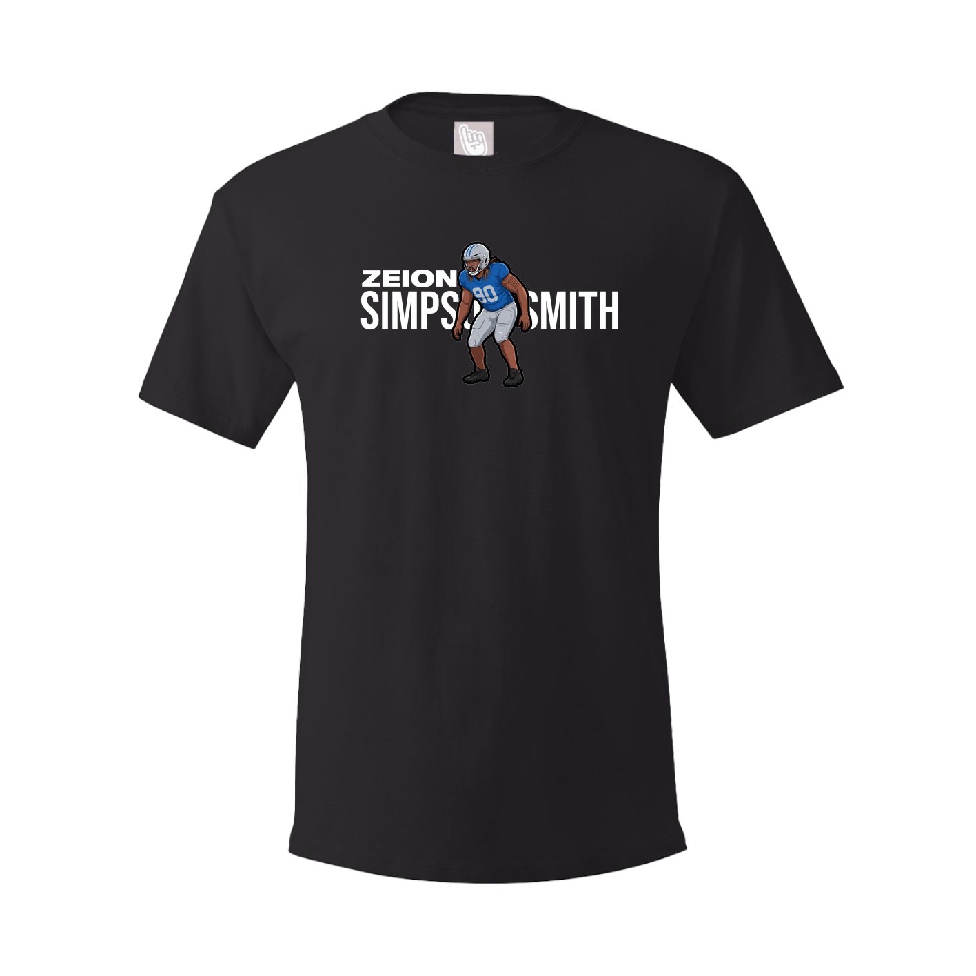 Youth Tee — Player Name in Black