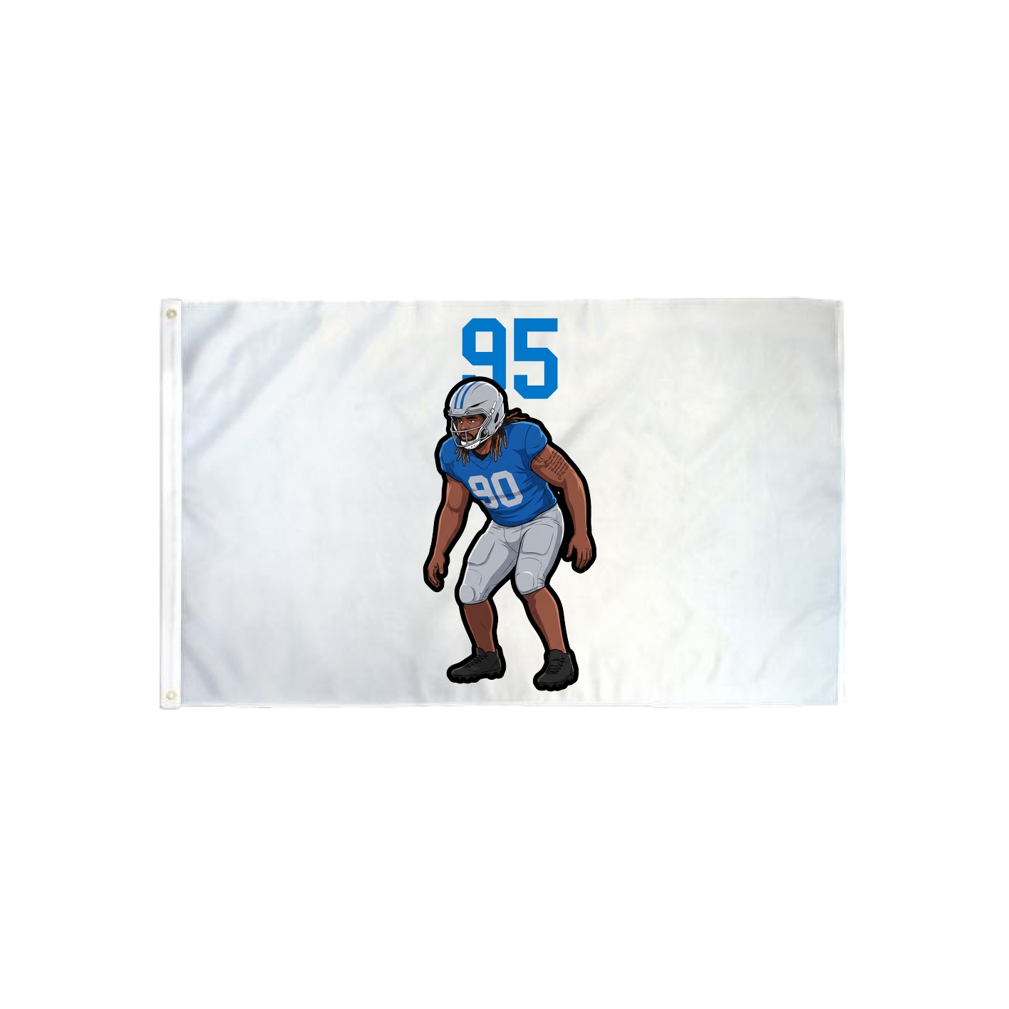 3x5 Flag — Number Top in Classic