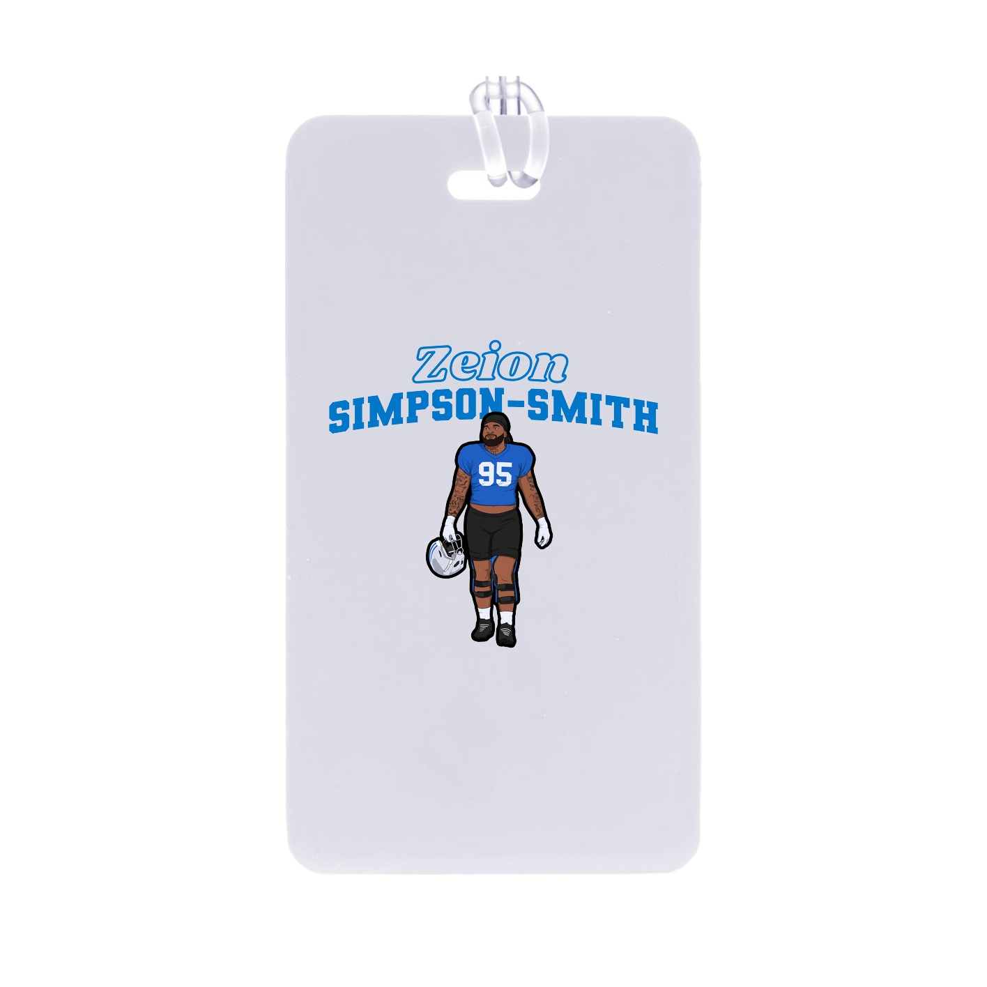 Bag Tag — Name Arch in Classic