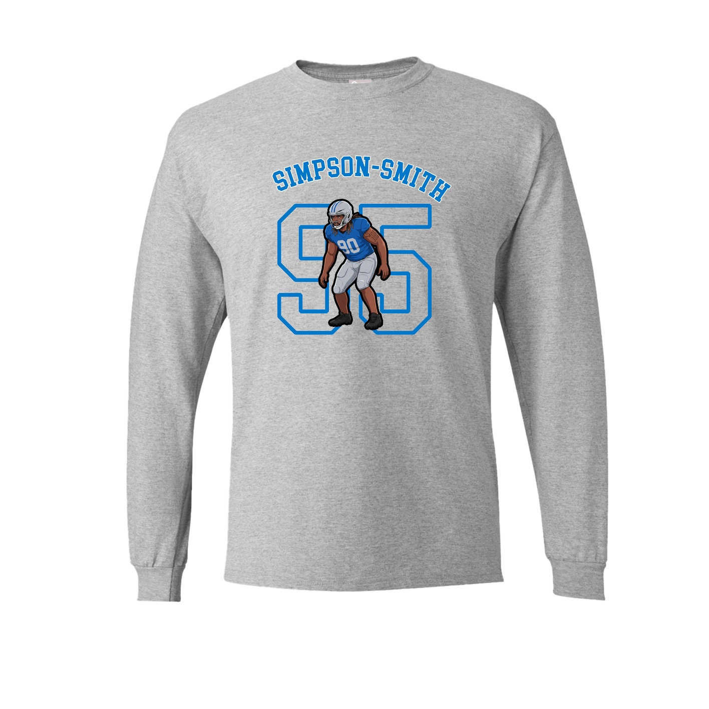 Long Sleeve Tee — Shirsey Arch in Grey