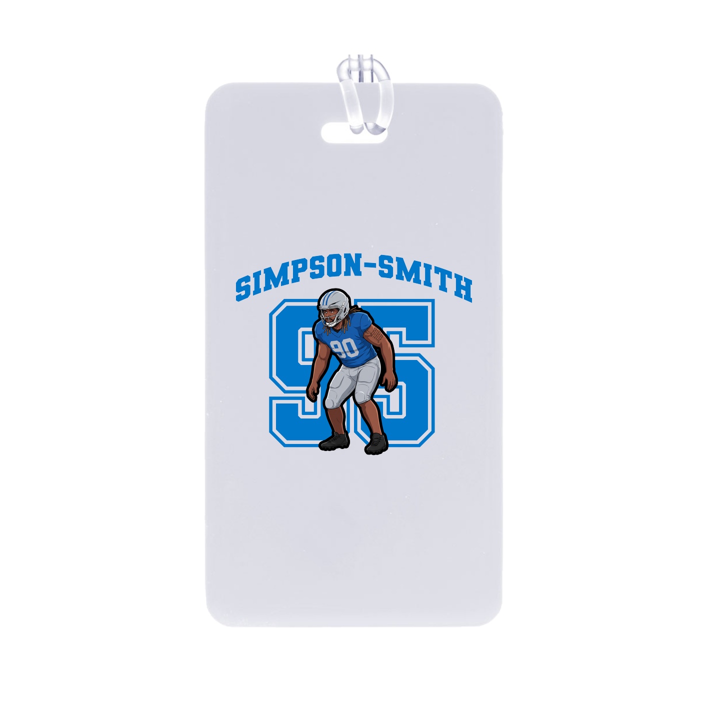 Bag Tag — Number in Classic