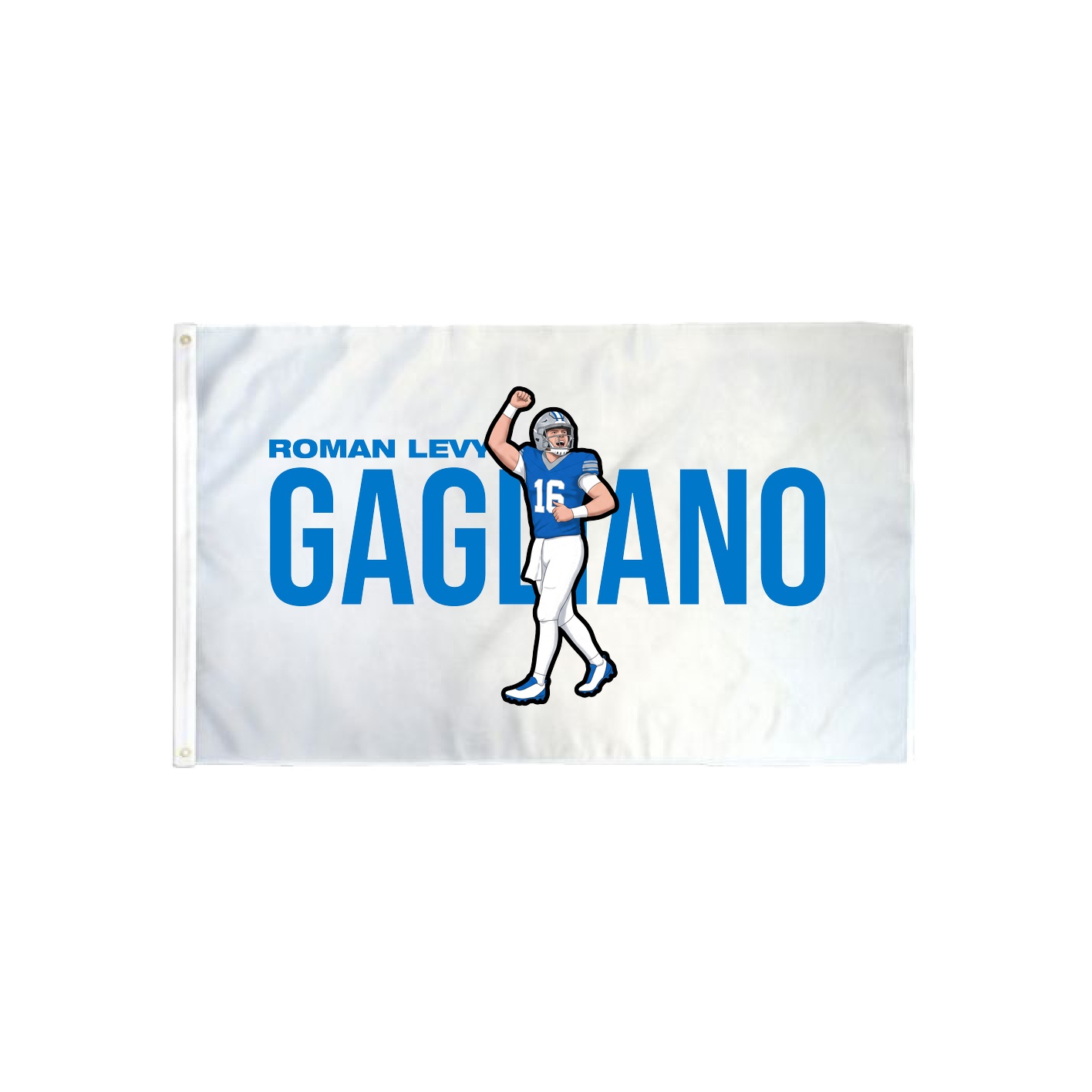 3x5 Flag — Player Name in Classic