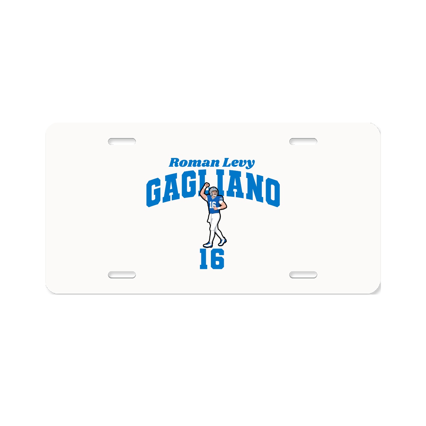 License Plate — Signature Arch in Classic