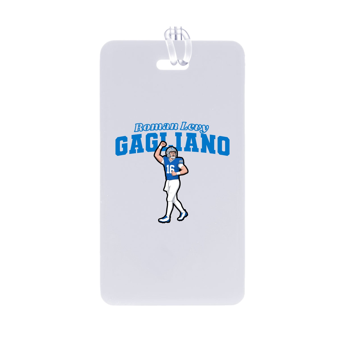 Bag Tag — Name Arch in Classic